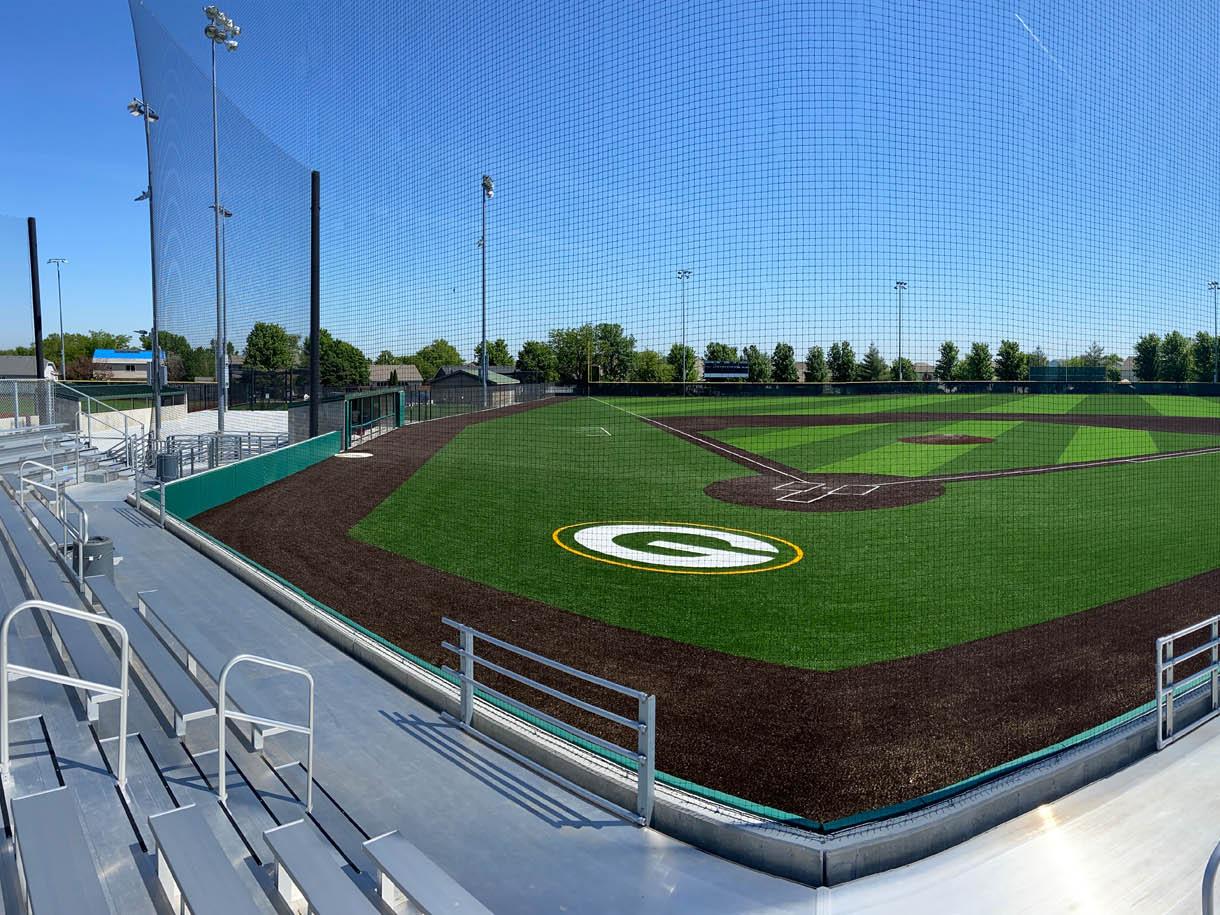 Net Backstop System Sports & Athletic Field Products Unlimited